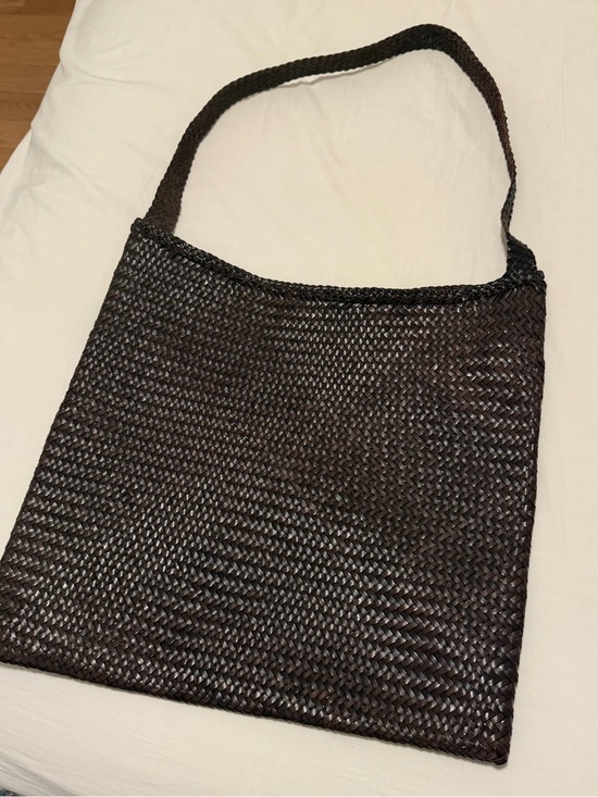 Dragon Diffusion Handbags - Dragon Diffusion Dark Brown Woven Tote Bag - BRAND NEW